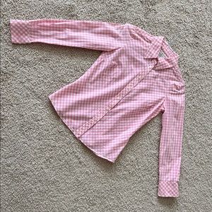 Tommy Hilfiger Checked Button Down Shirt.  Woman’s XS